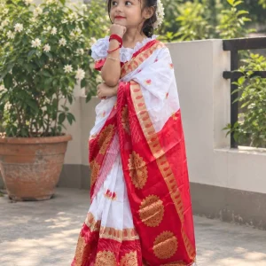 বেবি রেডিশাড়ি কাতান (Code-SBKATAN-025)