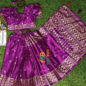 বেবি রেডি জাপানি সিল্ক শাড়ি (Code-SBSILK-026)