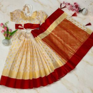 বেবি রেডি শাড়ি কাতান (Code-SBKATAN-040)
