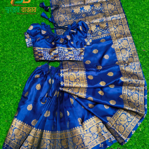 বেবি রেডি জাপানি সিল্ক শাড়ি (Code-SBSILK-012)