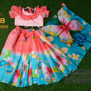 বেবি রেডি জাপানি সিল্ক শাড়ি (Code-SBSILK-015)